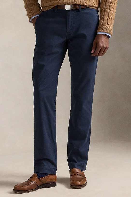 Nohavice Polo Ralph Lauren 710687424 tmavomodrá AW25