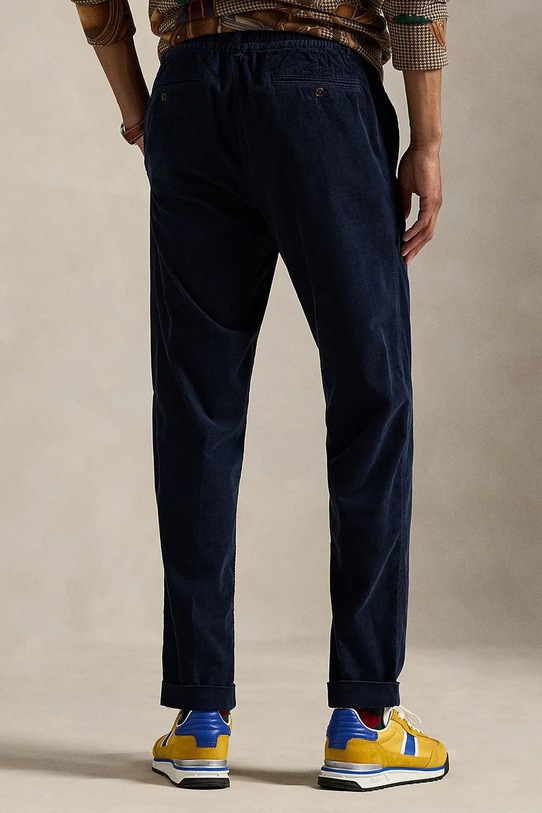 Odzież Polo Ralph Lauren spodnie 710929457 granatowy