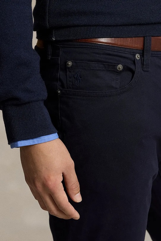 Hlače Polo Ralph Lauren 710951323 mornarsko modra