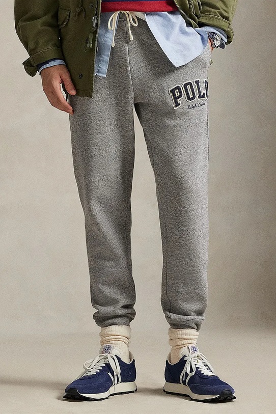 Polo Ralph Lauren spodnie dresowe 710981154 szary AW25