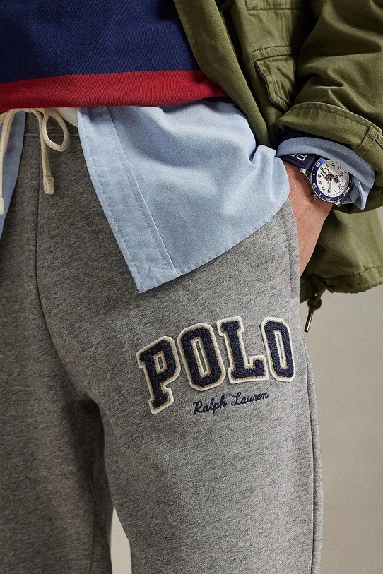 Polo Ralph Lauren spodnie dresowe szary 710981154