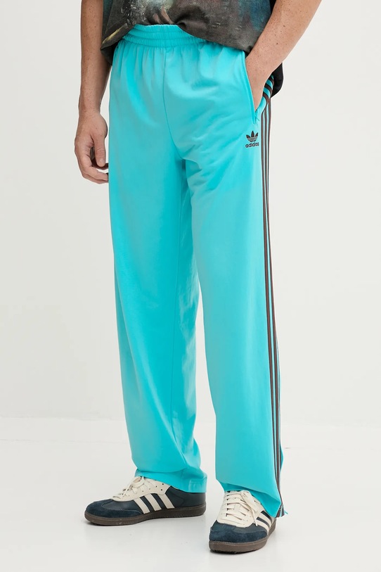 adidas Originals pantaloni de trening Firebird tricotaj albastru KA0481