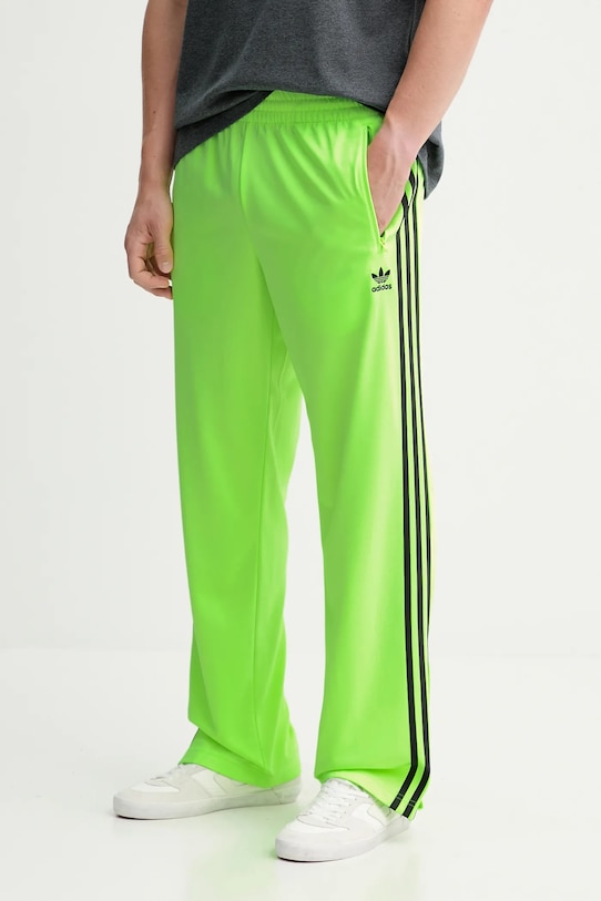 adidas Originals pantaloni de trening Firebird tricotaj verde KB3678