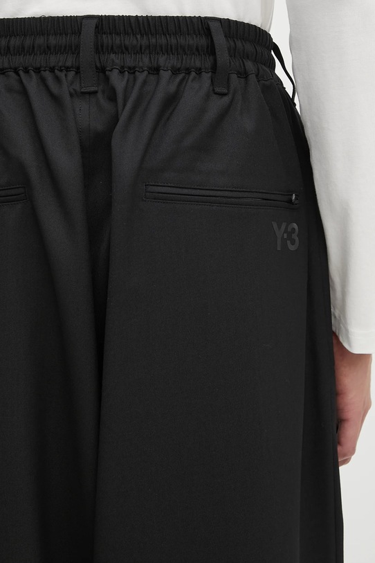 Y-3 spodnie z wełną Refined Wool JX7275