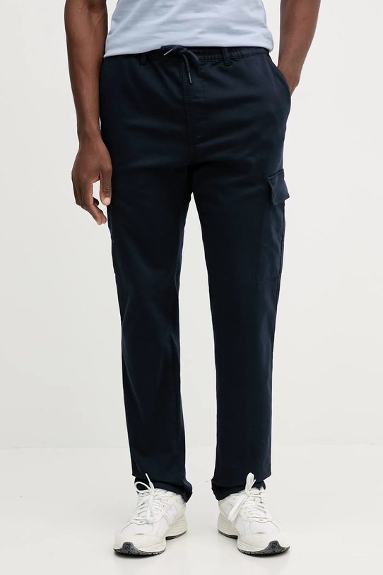 Pepe Jeans spodnie z elastanem granatowy PM211725