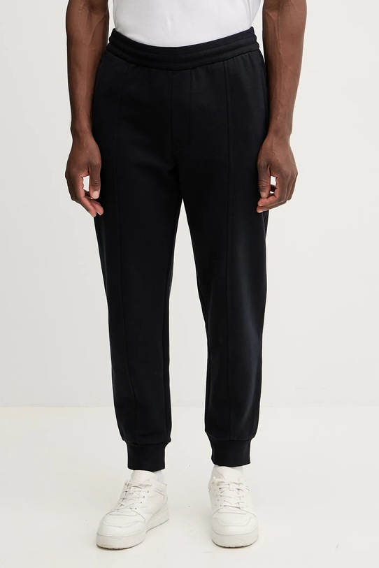 Armani Exchange spodnie dresowe bawełniane bawełna granatowy XM001028.AF12656