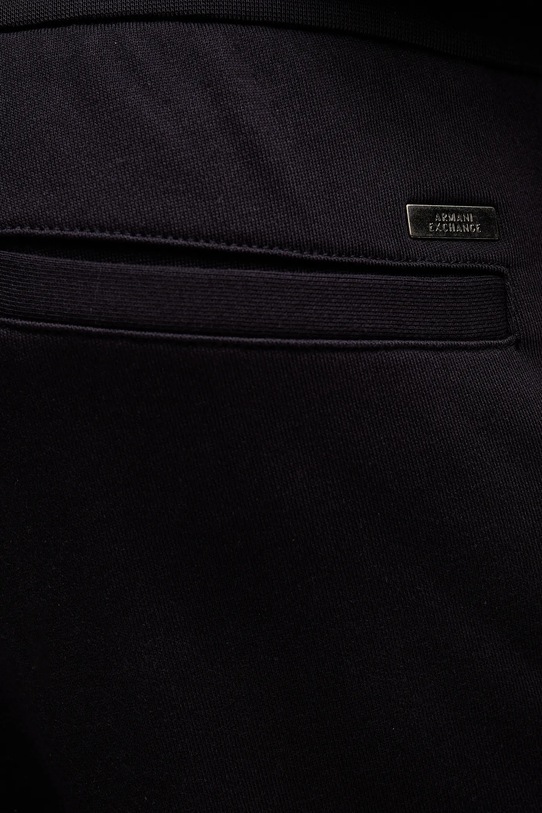 Armani Exchange spodnie dresowe bawełniane granatowy XM001041.AF10830