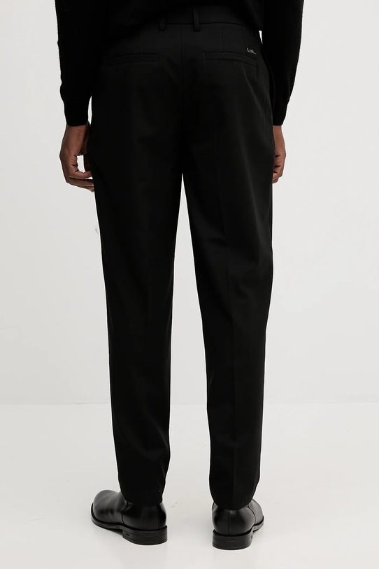Дрехи Панталон с вълна Armani Exchange XM001207.AF16678 черен