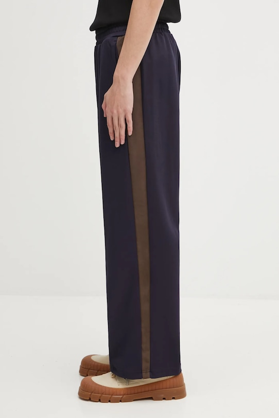 Puma spodnie dresowe PUMA x JJJJOUND 635539 granatowy AW25