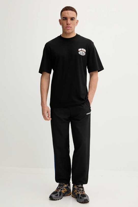 Спортивні штани adidas Originals Brushed WVN JX3078 чорний AW25