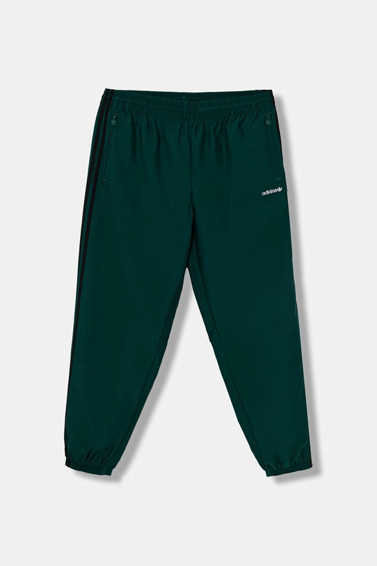 adidas Originals spodnie dresowe Brushed WVN aplikacja zielony JX3079