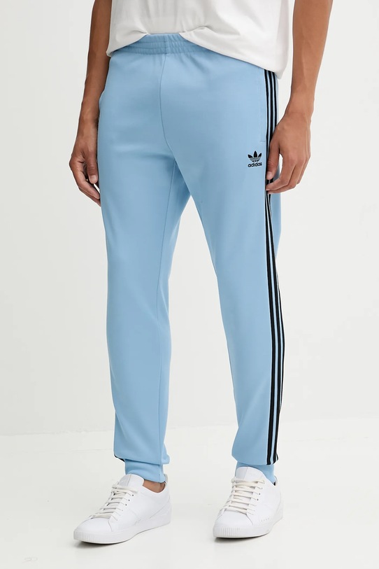 Tepláky adidas Originals SST pletenina modrá JY1286