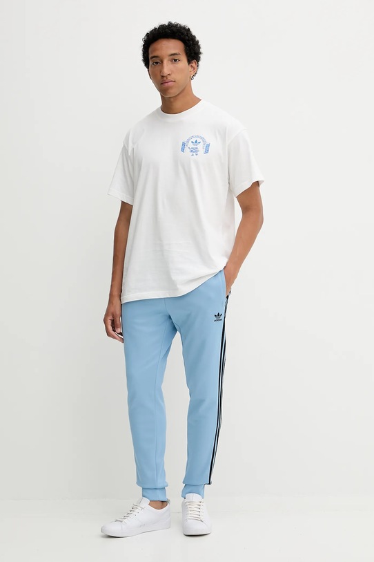 Tepláky adidas Originals SST JY1286 modrá AW25