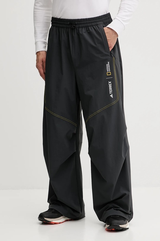 Штани outdoor adidas TERREX тканина сірий KC2339