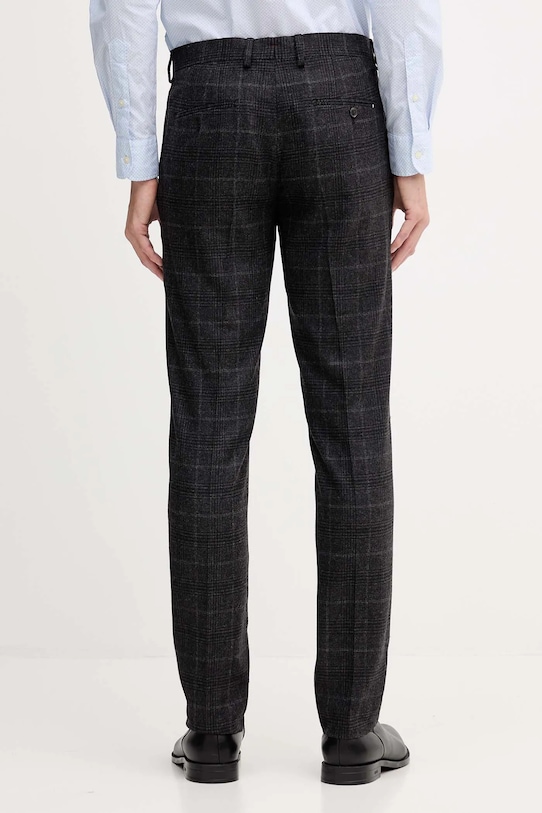 Odzież Tommy Hilfiger spodnie z domieszką wełny MW0MW40782 szary