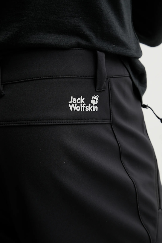 Jack Wolfskin szabadidős nadrág TREK TERRAIN fekete A65300