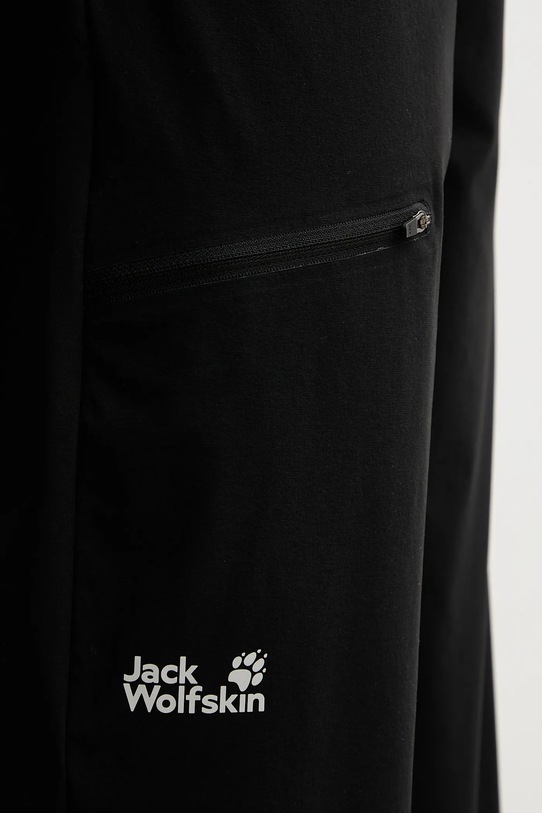 Jack Wolfskin spodnie outdoorowe PRELIGHT czarny A65166