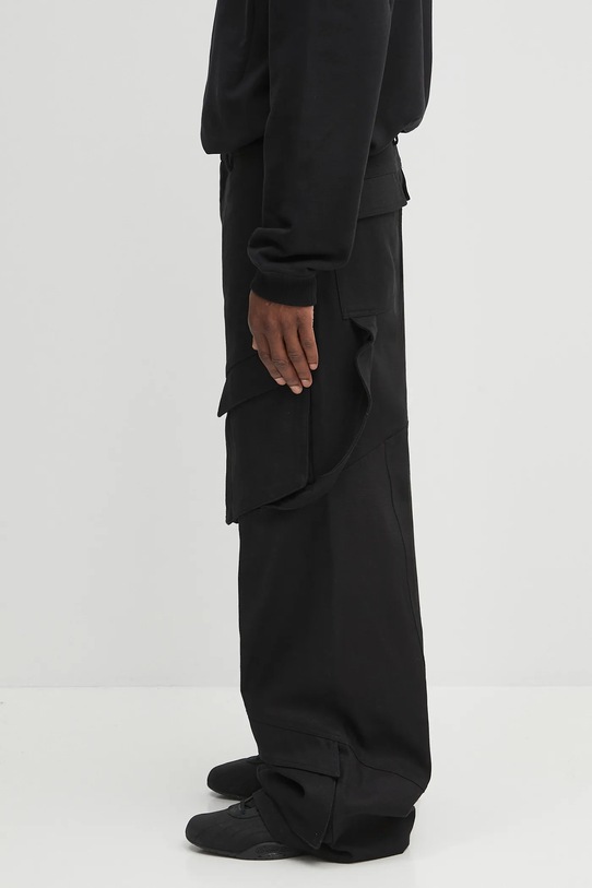 Heliot Emil pantaloni in cotone PREAW25.M.10.160.BLK01. nero AW25