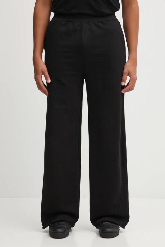 Heliot Emil spodnie dresowe bawełniane bawełna czarny AW25.M.10.215.BLK01