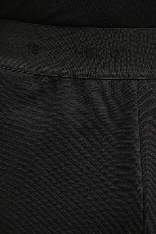 Heliot Emil spodnie dresowe bawełniane czarny AW25.M.10.215.BLK01