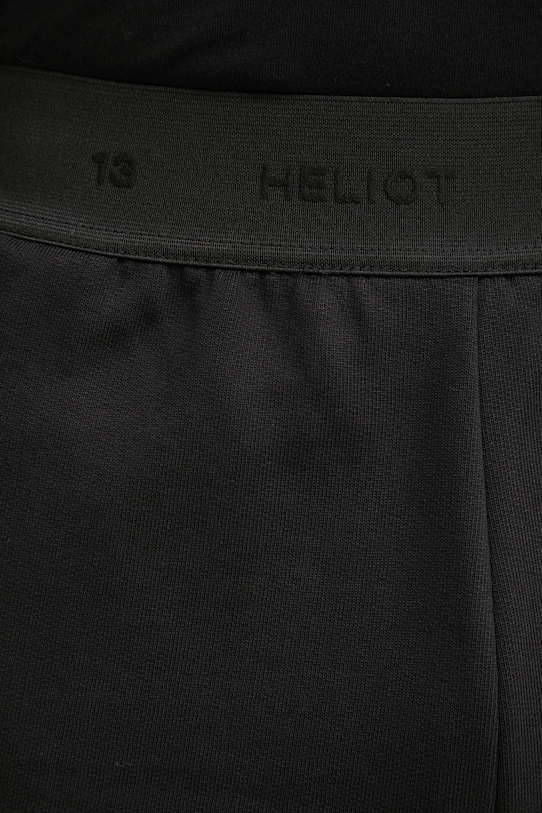 Heliot Emil spodnie dresowe bawełniane czarny AW25.M.10.215.BLK01