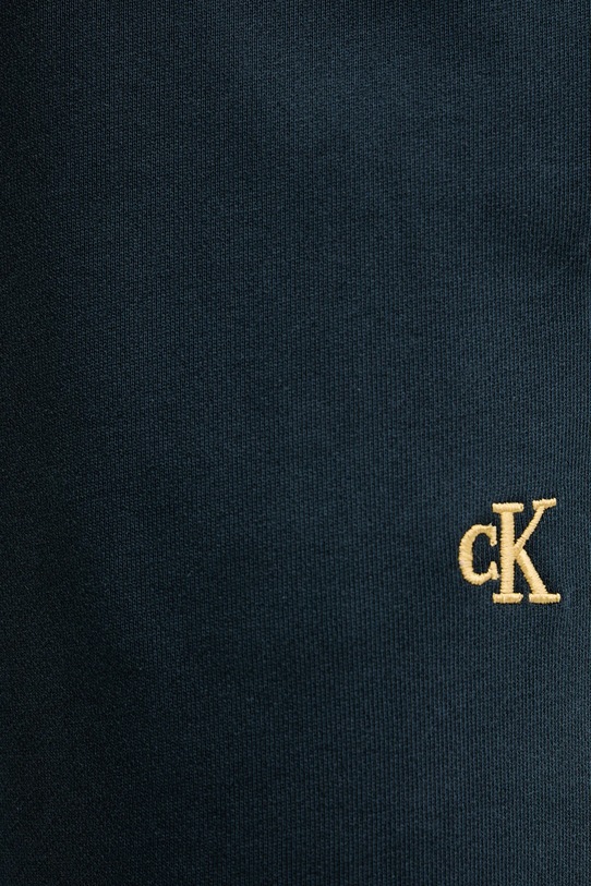 Calvin Klein Jeans spodnie dresowe bawełniane zielony LV04RD241G