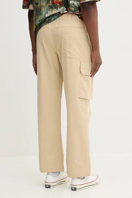 Îmbrăcăminte Desigual pantaloni BRISTOL 25WMPW03 bej