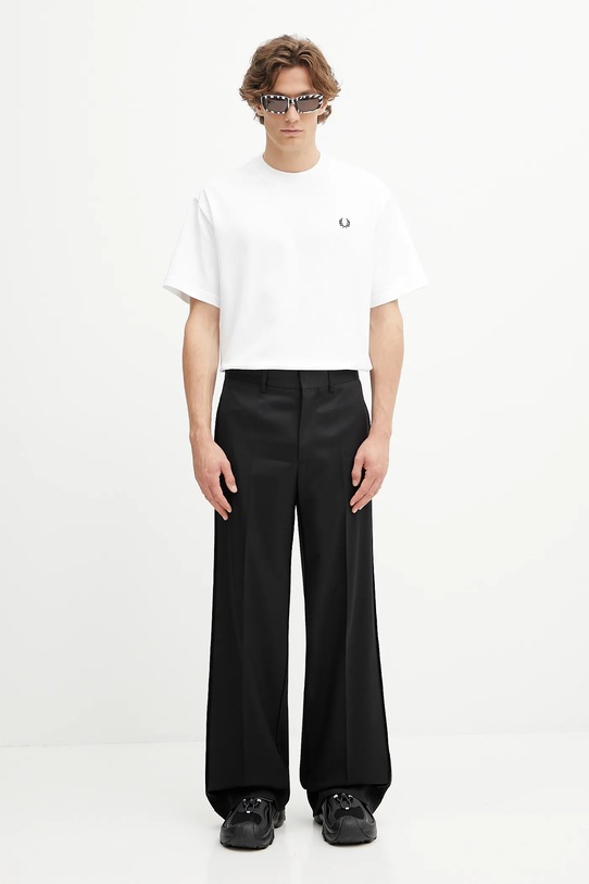 MM6 Maison Margiela spodnie z wełną SH0KA0047.S47848.900