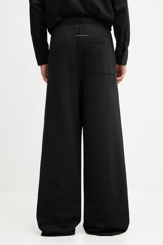 Ρούχα Βαμβακερό παντελόνι MM6 Maison Margiela x MM6 Wardro SH0KA0057.M25025.900 μαύρο