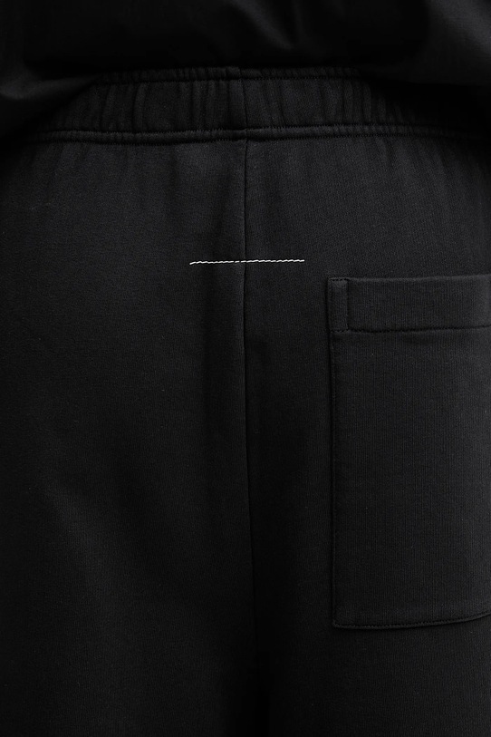 Хлопковые спортивные штаны MM6 Maison Margiela x MM6 Wardro чёрный SH0KA0057.M25025.900