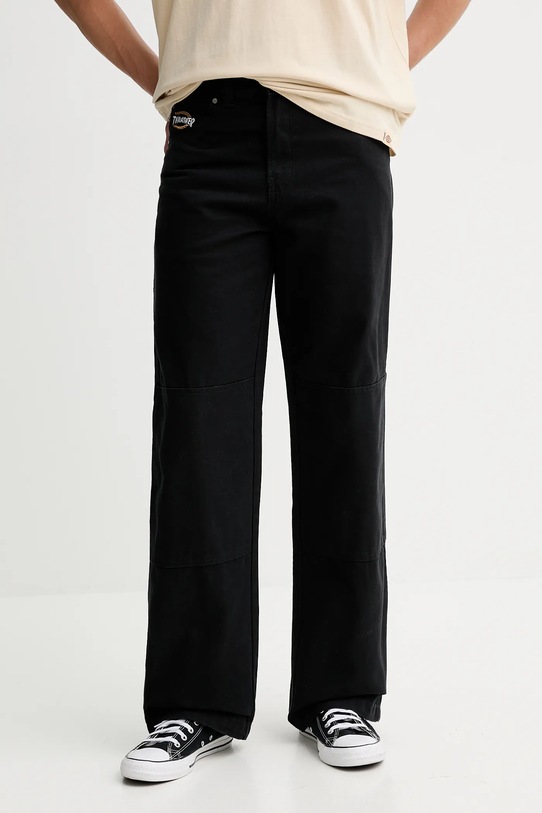 Dickies pantaloni de bumbac drept negru DK0A88OP