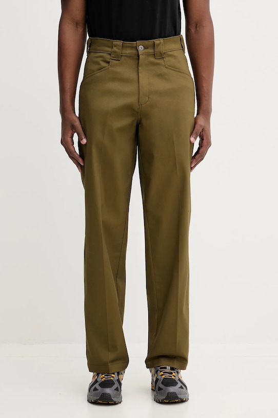 Dickies spodnie z elastanem zielony DK0A8671