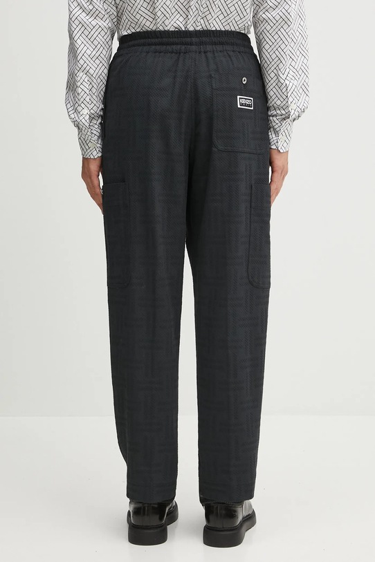 Odzież Kenzo spodnie Weave Cargo Jogpant FF65PA5019JF czarny