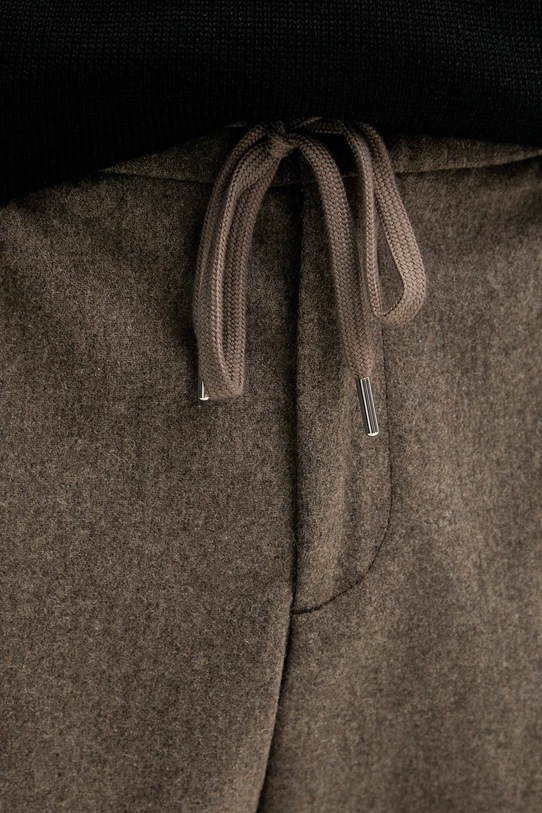 Paul&Shark pantaloni de lână maro 15314077