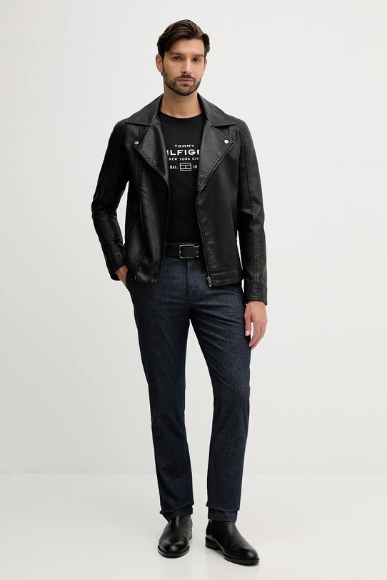Tommy Hilfiger spodnie MW0MW40265 granatowy AW25