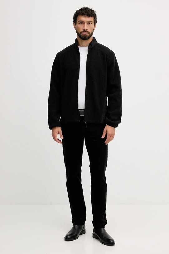 Tommy Hilfiger spodnie sztruksowe MW0MW40267 czarny AW25
