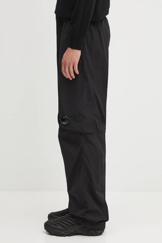 C.P. Company pantaloni 19CMPA152A005904G negru AW25