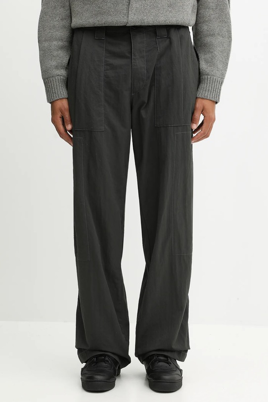 Kalhoty C.P. Company jednoduchý šedá 19CMPA212A110475G