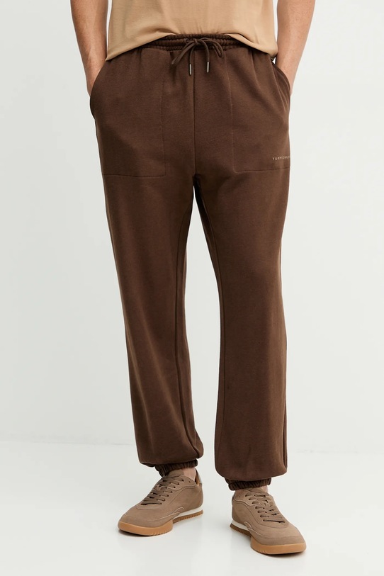 Спортивні штани Tommy Hilfiger меланж коричневий UM0UM03627