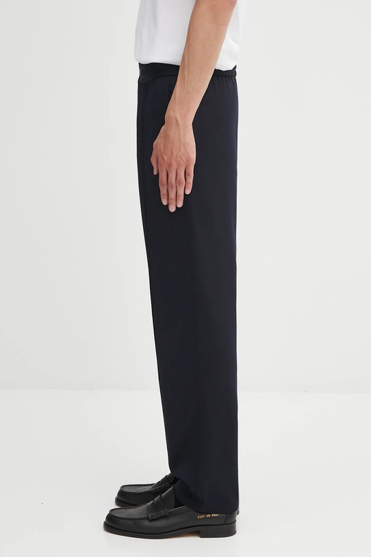 Filling Pieces spodnie z wełną Coach Twill Wool 422550500247 granatowy SS26