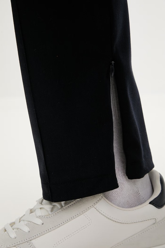 Vlnené nohavice Filling Pieces Coach Twill Wool 422550500247 tmavomodrá