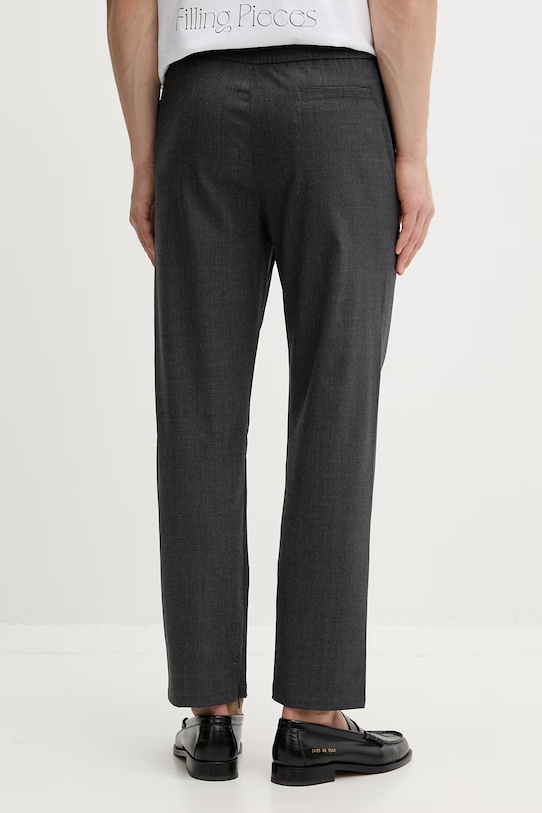 Oblečenie Vlnené nohavice Filling Pieces Coach Twill Wool 422550500247 sivá
