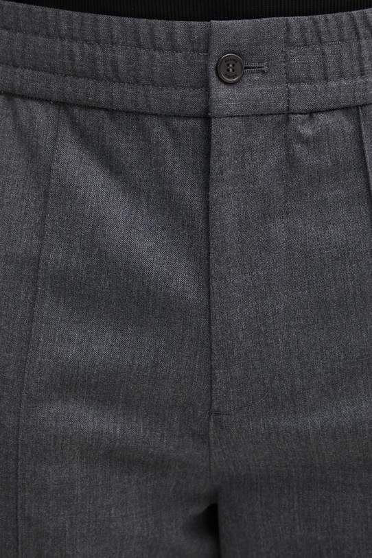 Filling Pieces spodnie z wełną Coach Twill Wool szary 422550500247