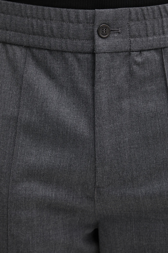 Панталон с вълна Filling Pieces Coach Twill Wool сив 422550500247