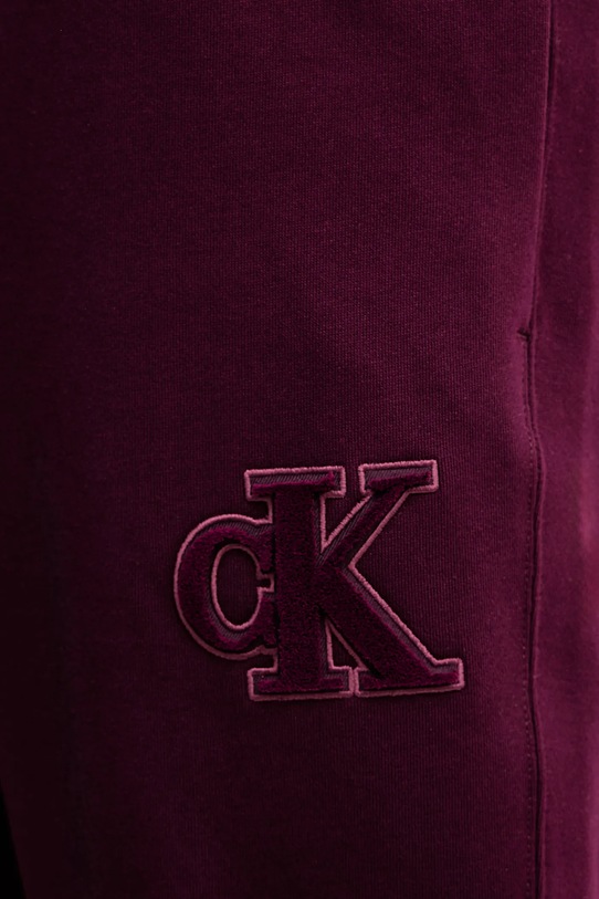 Calvin Klein Jeans spodnie dresowe fioletowy LV04RD252G