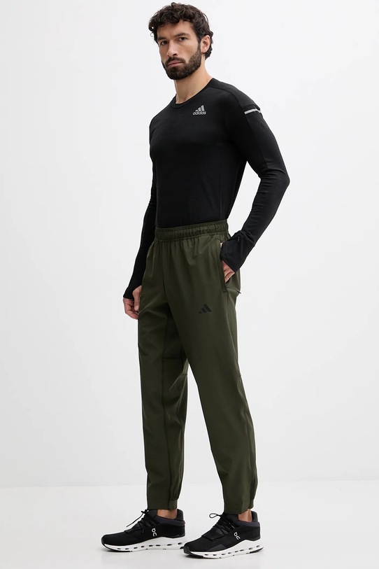 adidas Performance spodnie treningowe Tr-Es Woven KA7859 zielony AW25