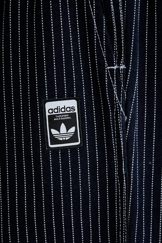 adidas Originals spodnie bawełniane Graphic Lo Ch granatowy JW0178