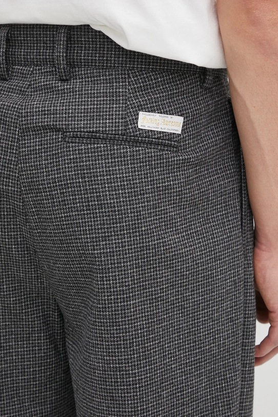 Fucking Awesome pantaloni in misto lana grigio PN20127