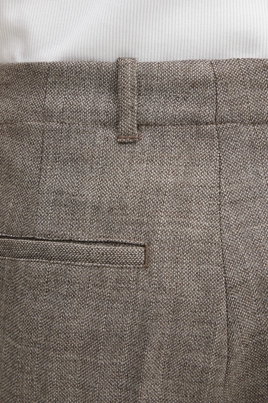 Вовняні штани Our Legacy коричневий M4254BBN
