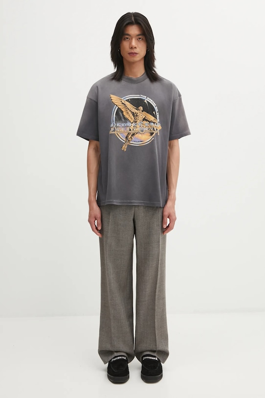 Вовняні штани Our Legacy M4254BBN коричневий